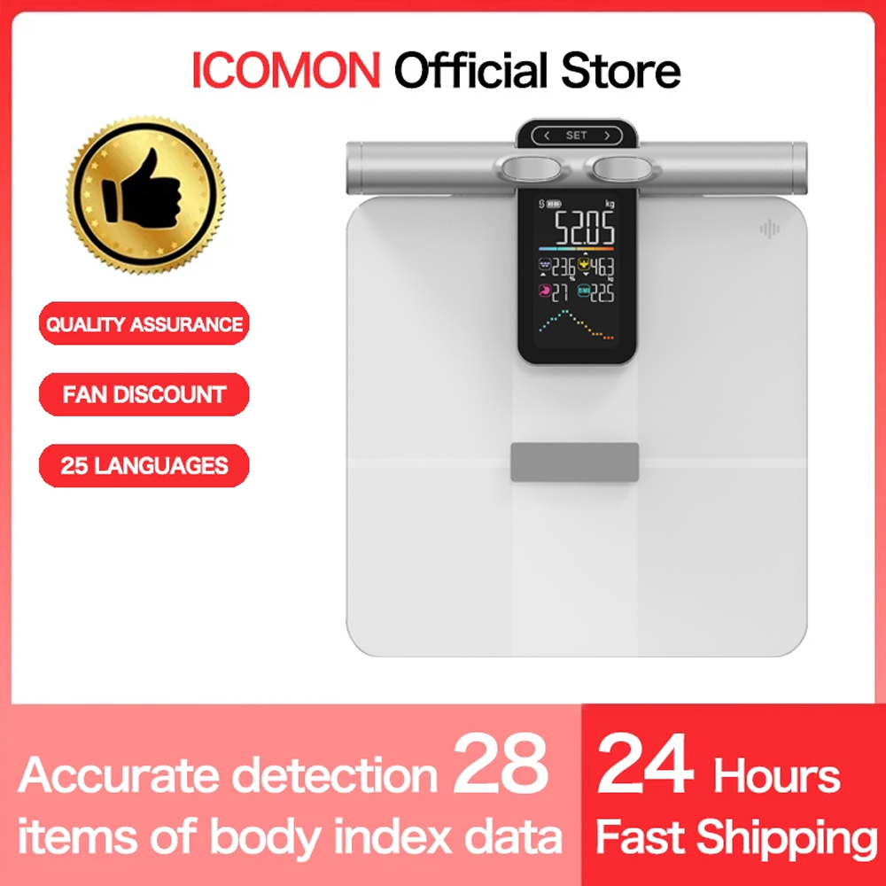 Body Fat Scale Smart - 2025년형 오프라인 측정 기능 체중계 체지방