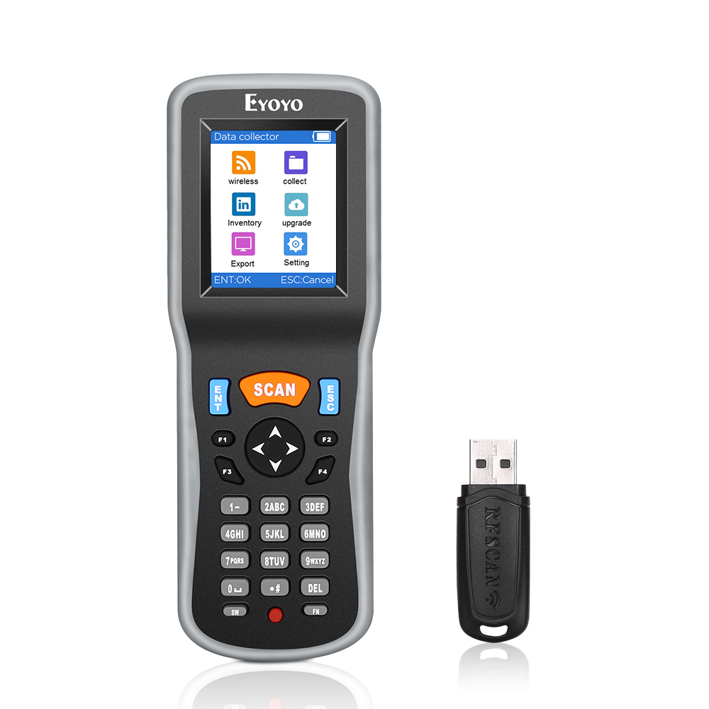 Barcode Scanner Wireless - Eyoyo 1D 무선 바코드 스캐너 휴대용