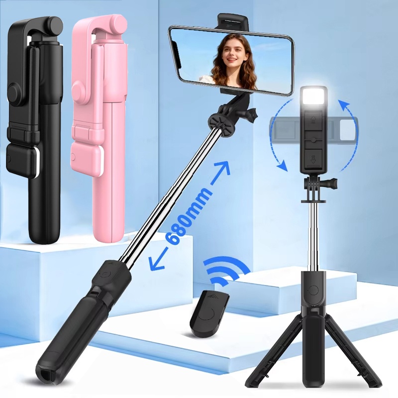 Auto Tracking Tripod - 무선 셀카봉 접이식 삼각대 스탠드 블루투스