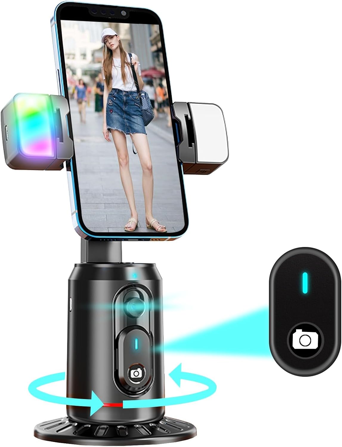 Auto Tracking Tripod - 자동 얼굴 추적 삼각대 360 °