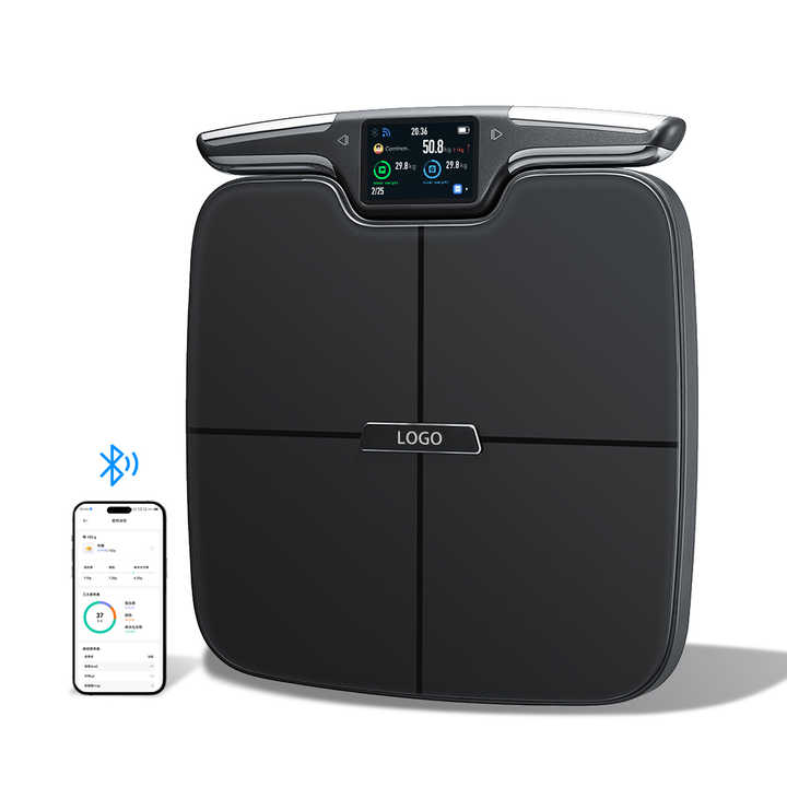 Body Fat Scale Smart - 스마트 체중계, 8전극 체성분 분석기(BMI, 체지방,