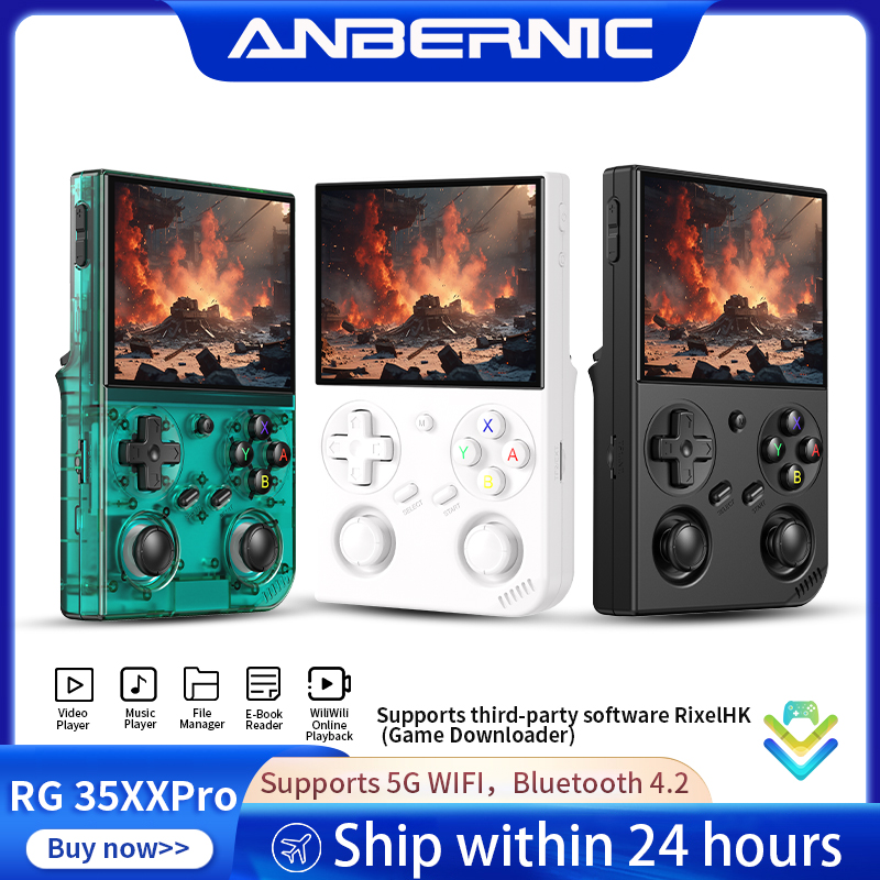 Retro Game Controller Usb - 안베르닉 RG 35XXPro 레트로 휴대용 게임