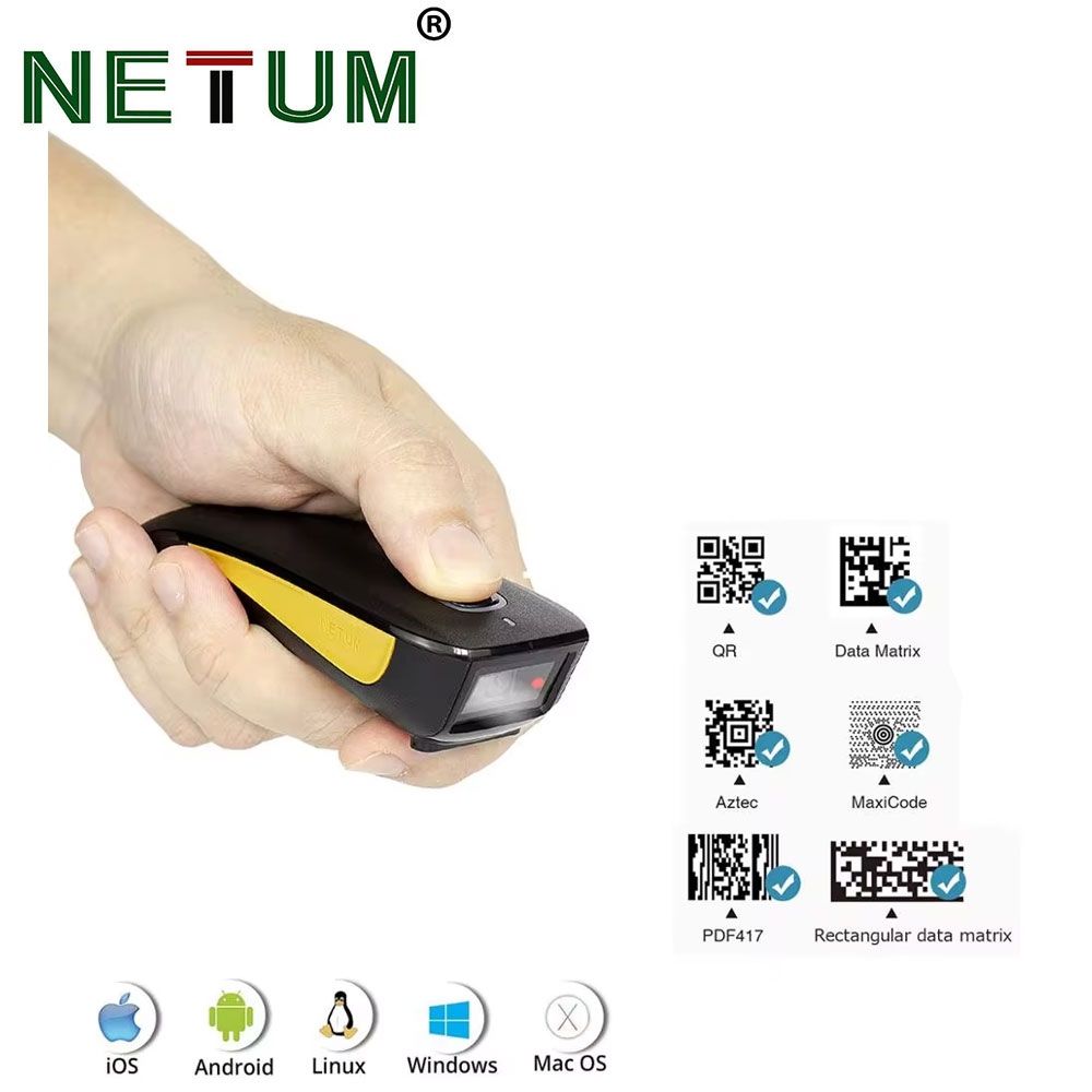NETUM C750 Bluetooth 2D 바코드 스캐 - Barcode Scanner Wireless 리뷰 및 가격