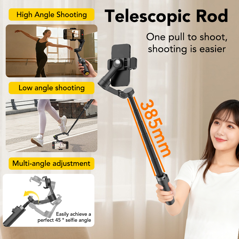 아오촨 스마트 X3 360 °   아이폰 및 안드로이드 - Auto Tracking Tripod 리뷰 및 가격