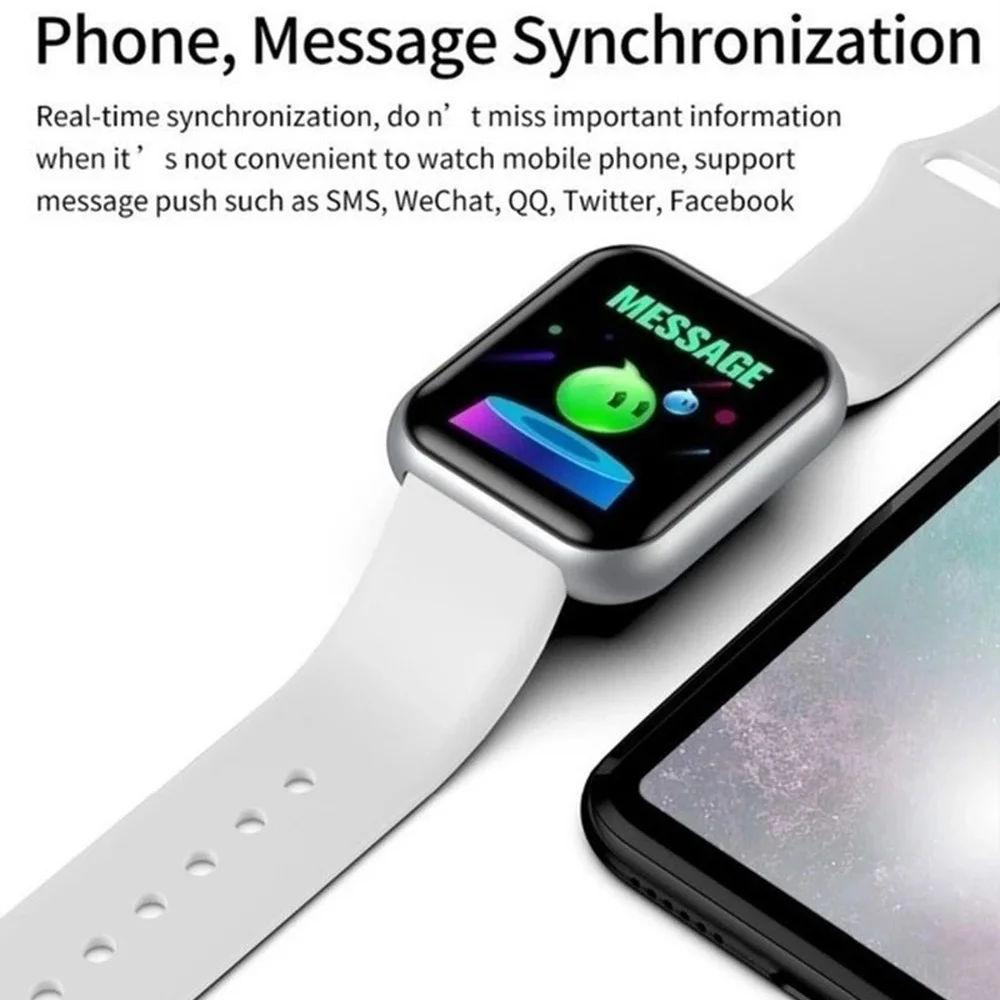스마트 시계 남성 여성 손목 시계 스마트 시계 메시지  - Electronics Gadgets For Men 리뷰 및 가격