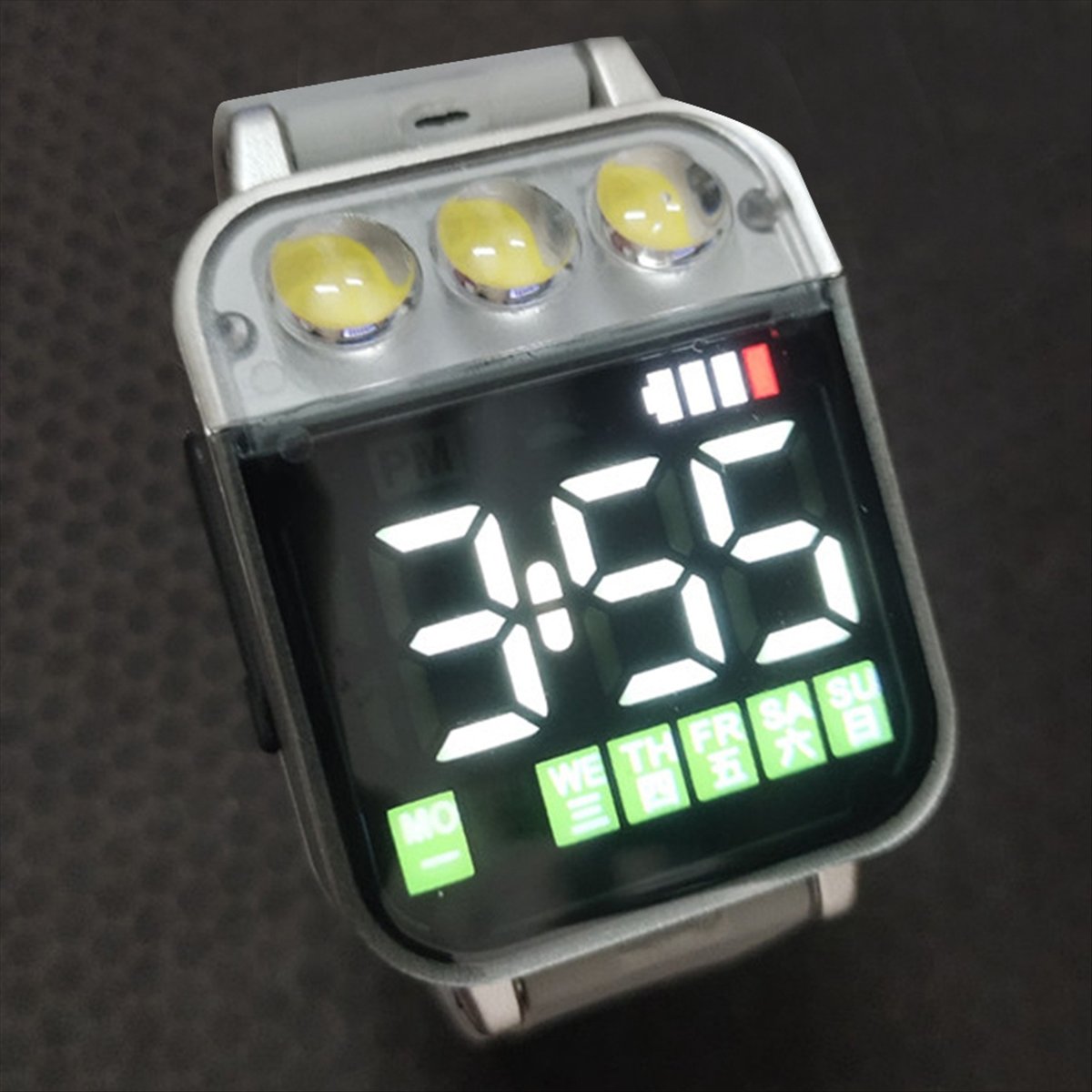 HAPPY DIAN!스포츠 LED 전자 시계 USB 충 - Electronics Gadgets For Men 리뷰 및 가격