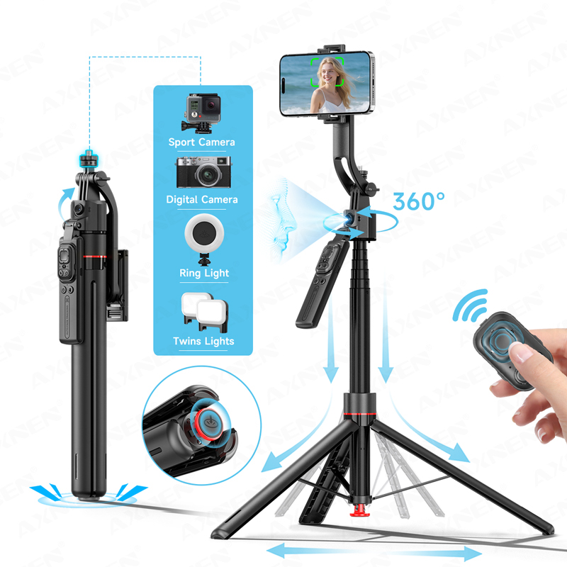 TT07 AI 얼굴 추적 짐벌 69인치 확장형 셀카봉  - Auto Tracking Tripod 리뷰 및 가격