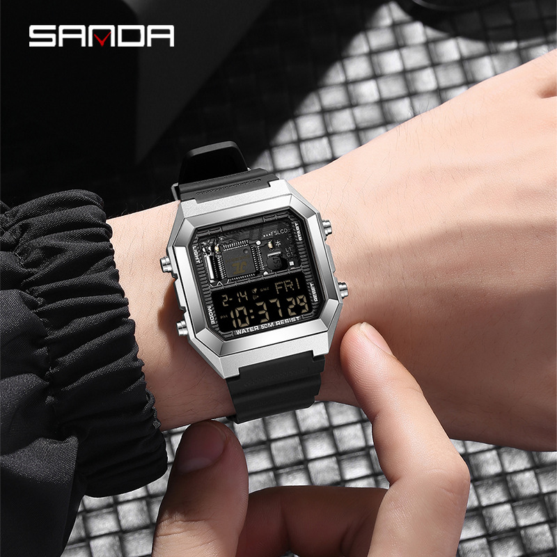 산다 6216 남성과 여성 남성 학생 전자 시계 새로운 - Electronics Gadgets For Men 리뷰 및 가격