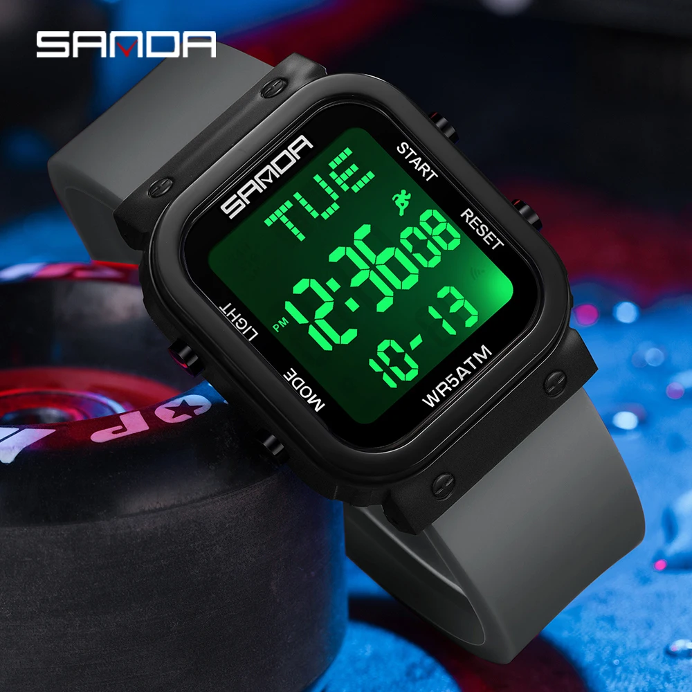 산다 디지털 시계 남성용 밀리터리 군용 스포츠 손목시계 - Electronics Gadgets For Men 리뷰 및 가격