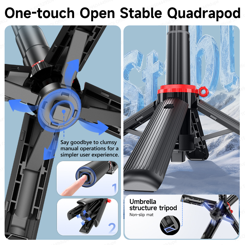 AXNEN 미니 셀카봉 삼각대 66.9'' 확장형 휴대 - Auto Tracking Tripod 리뷰 및 가격