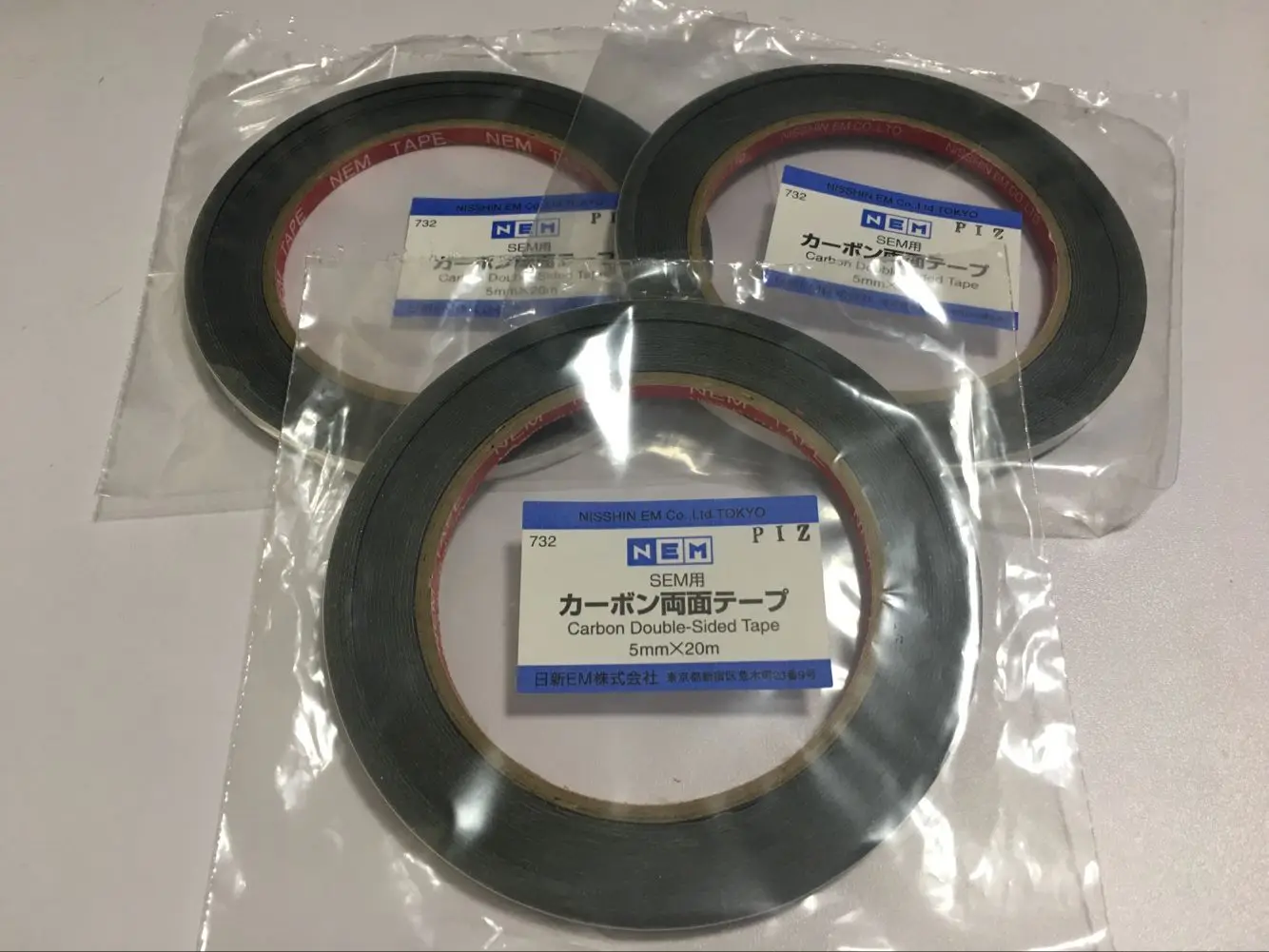 일본 수입 SEM 탄소 전도성 테이프 전자 현미경, 닛 - Electronics In Japan 리뷰 및 가격