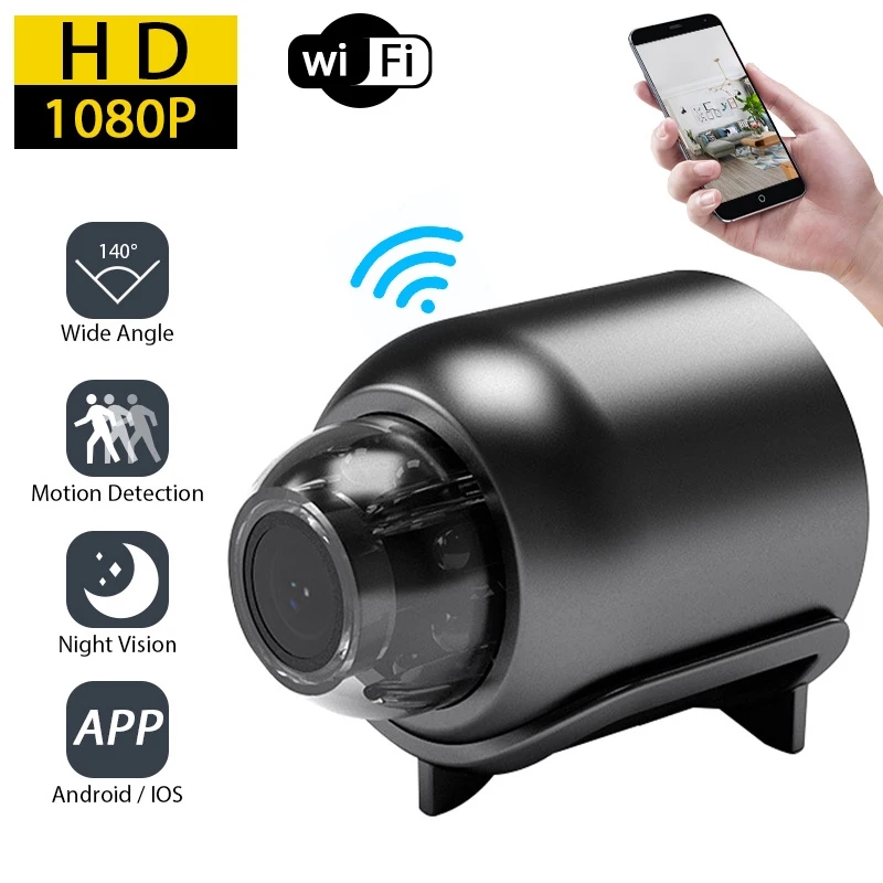1080P HD 미니 카메라 WiFi 무선 HD 야간  - Compact Camera Mirrorless 리뷰 및 가격