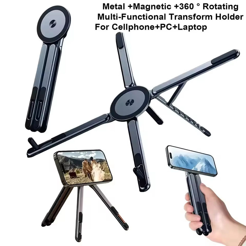 휴대용 자석식 휴대폰 거치대 & 셀카봉 3-in-1 접 - Auto Tracking Tripod 리뷰 및 가격