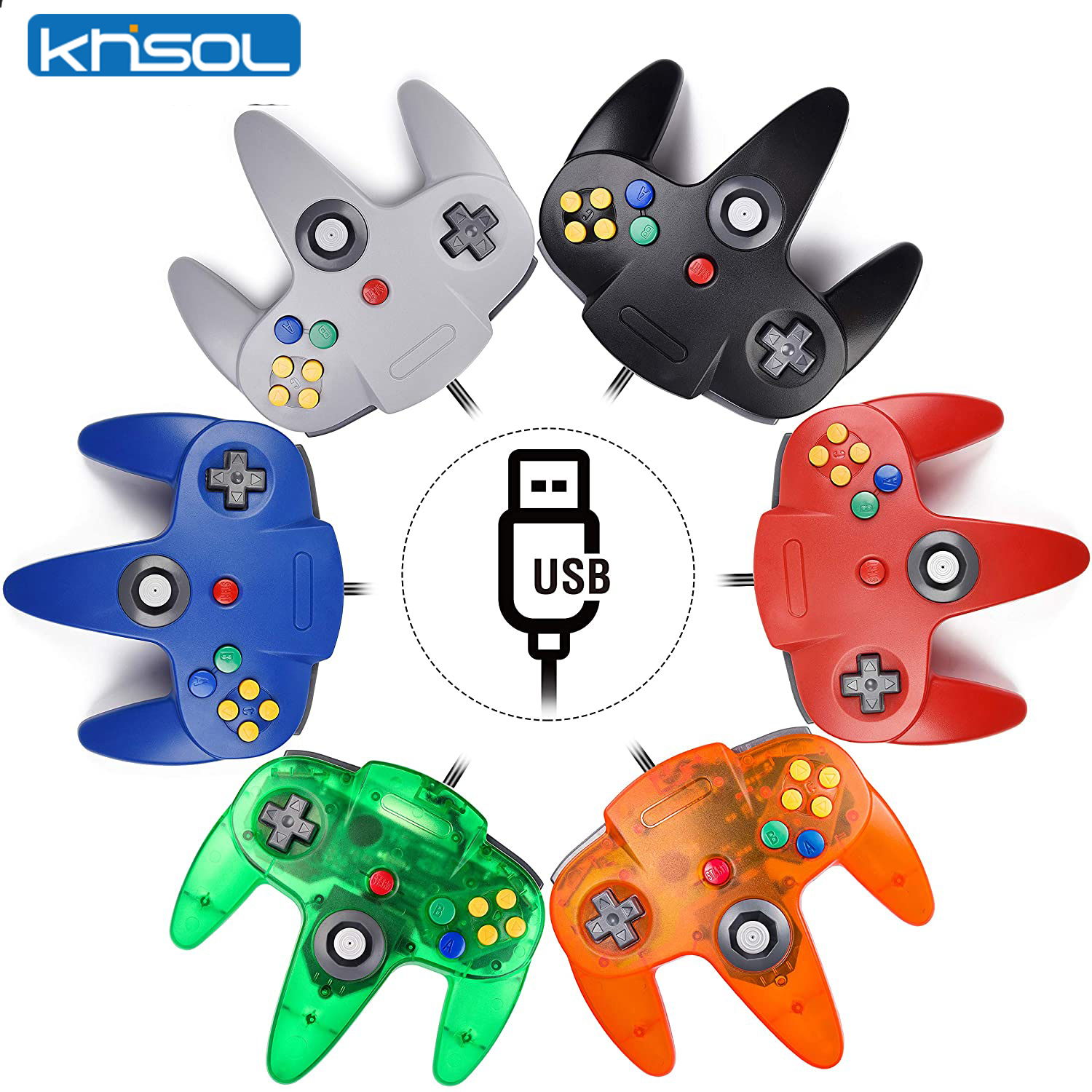 N64 컨트롤러 클래식 USB 유선 원격 게임 패드 게 - Retro Game Controller Usb 리뷰 및 가격
