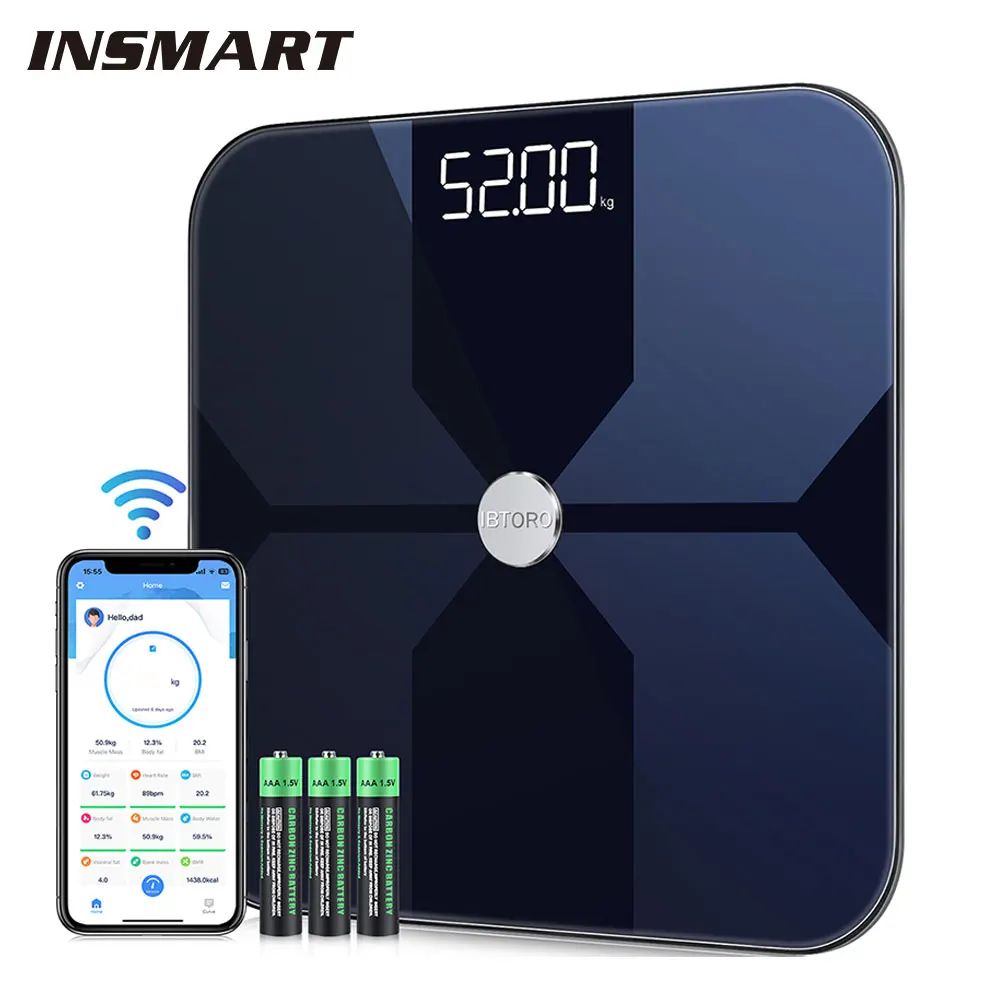 체지방 스케일 Wifi 홈 정밀 지능형 전자 지방 측정 - Body Fat Scale Smart 리뷰 및 가격