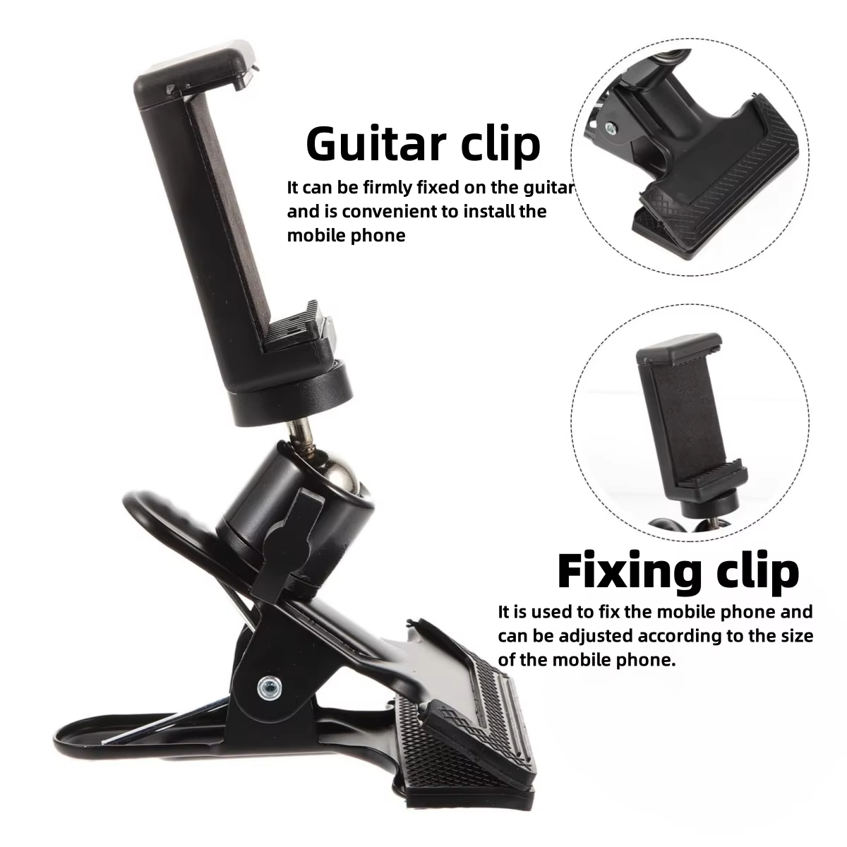 Miwayer 기타 헤드 클립 휴대 전화 홀더 라이브  - Auto Tracking Tripod 리뷰 및 가격
