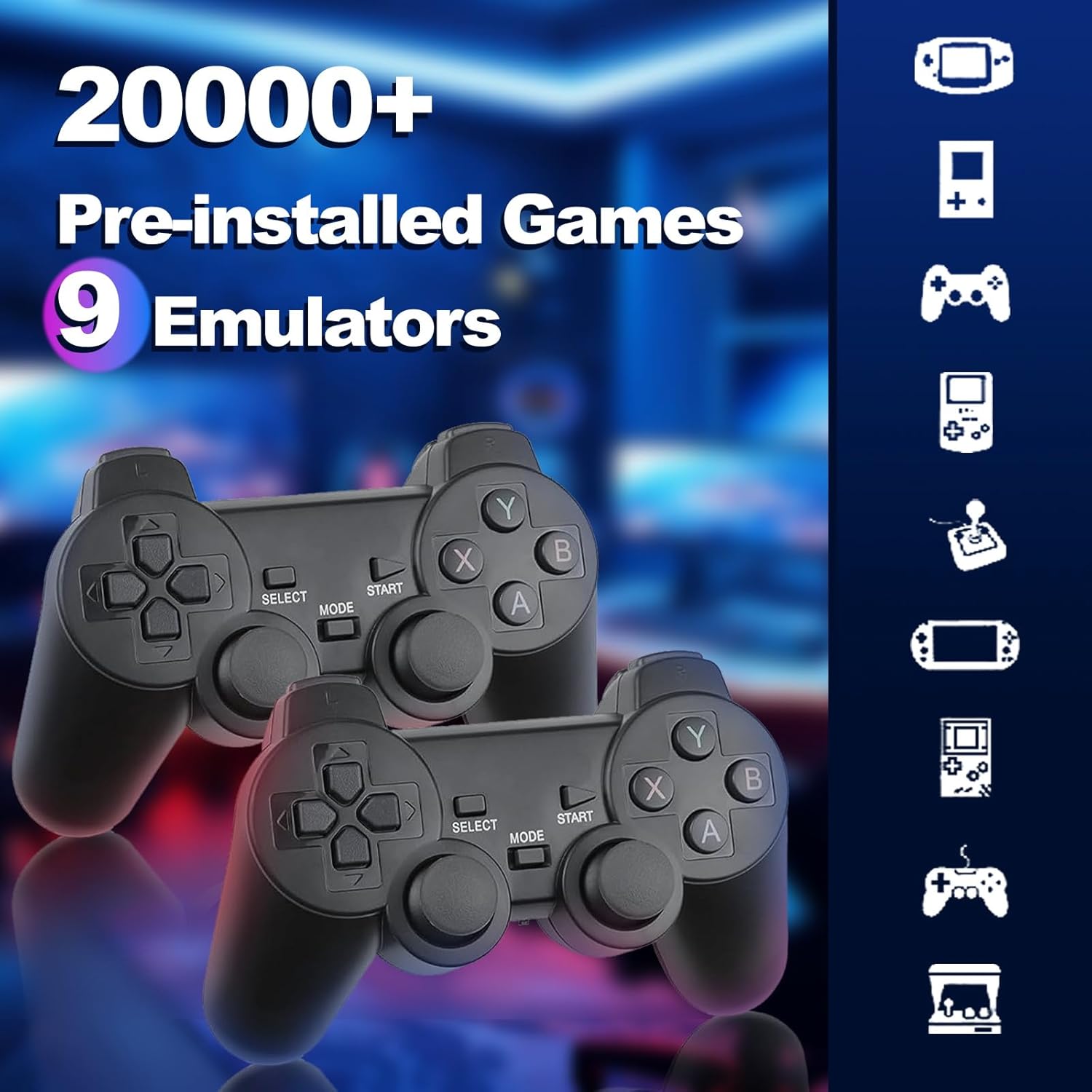 M8 레트로 게임 스틱 20000+ 게임 9개 에뮬레이 - Retro Game Controller Usb 리뷰 및 가격